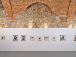 Arnulf Rainer »Zeichnen« in der Galerie am Stein, ©Manuel T. Kreuzer