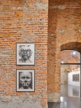 Arnulf Rainer »Zeichnen« in der Galerie am Stein, ©Manuel T. Kreuzer