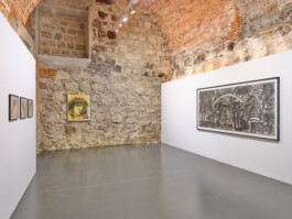 Arnulf Rainer »Zeichnen« in der Galerie am Stein, ©Manuel T. Kreuzer